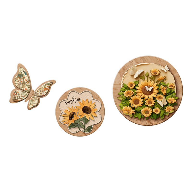 玄关客厅中古风竹子花鸟墙壁画