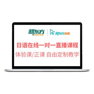 新东方日语一对一网课中教二外考研直播课程辅导培训口语发音陪练