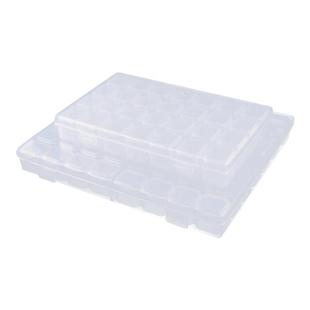 鹿仙子贴片元件盒电子电阻芯小螺丝五金收纳盒分类塑料零件样品盒