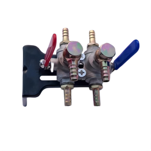货车油箱加热器主副油箱转换双开关解放陕汽欧曼双油箱切换六通阀