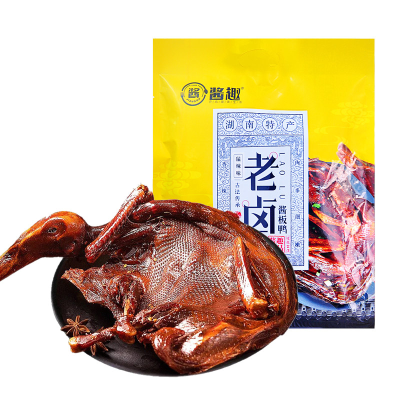 湖南株洲酱板鸭酱趣常德板鸭