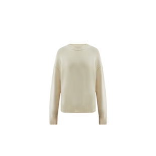 OCHIRLY欧时力 澳大利亚羊毛套头毛衣女宽松软糯保暖2024秋冬新品