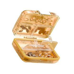 包邮便携防尘七格药盒旅行分装一周七天随身药物收纳盒密封大容量