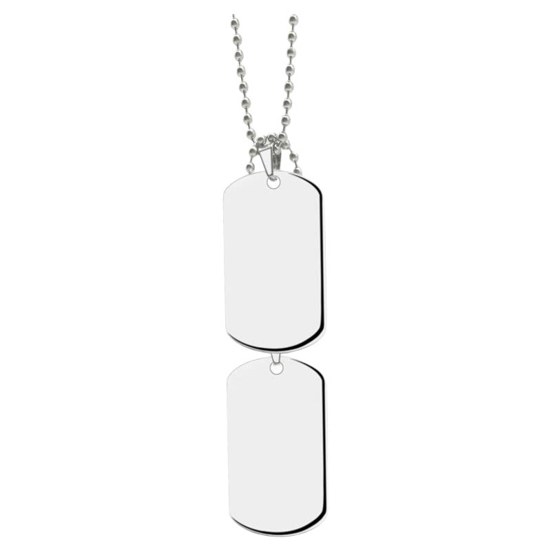 太阳的后裔宋仲基同款柳时镇同款军牌身份牌胸牌项链男士钛钢刻字