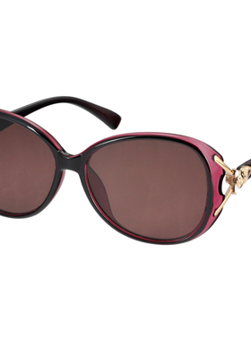 纯天然水晶眼镜男士切边无框石头