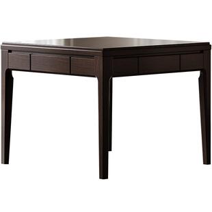 如喜新款中式实木全自动麻将机低音餐桌两用家用电动麻将桌