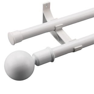 德裕百年好合窗帘罗马杆20-3直径2厘米静音顺滑BG特钢材质承重