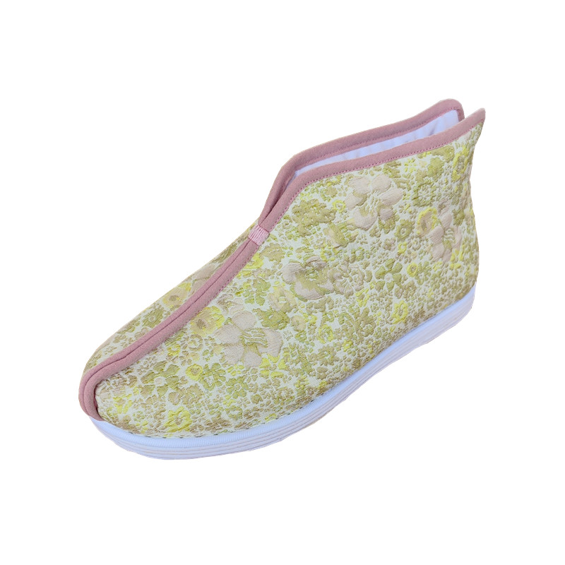 千层底冬季女士保暖棉花手工布鞋