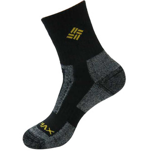 4双 加厚运动袜男户外袜子女纯棉保暖速干登山徒步COOLMAX中筒袜