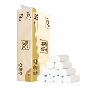 清风卷纸家用实惠装整箱批发大卷厕所纸巾原木无芯卷筒纸马桶垫纸