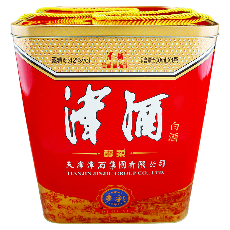 津酒多彩天津浓香型白酒42度