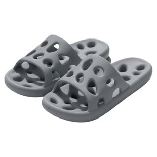 浴室拖鞋男士洗澡防滑防臭夏季2025新款漏水eva镂空女凉拖鞋男款