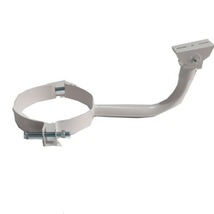 监控电杆支架电线杆抱柱支架 室外线杆支架 抱箍支架水泥杆支架