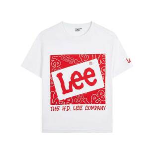 Lee kids2026儿童t恤短袖夏装纯棉童装运动透气男童女童大童上衣