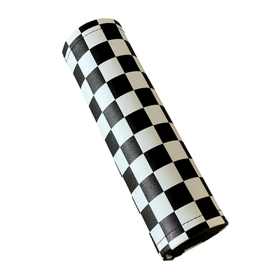 踏板摩托货架棋盘格装饰棒护胸棒