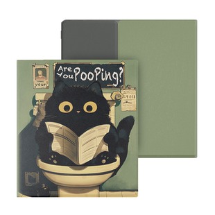 适用文石Boox Leaf5保护套Leaf5c保护壳电子书磁吸壳翻盖智能休眠唤醒7英寸2025日系可爱风猫猫兔子手绘插画