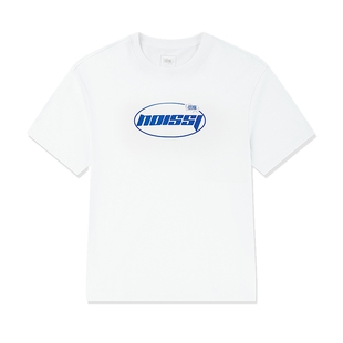 中国乔丹短袖T恤衫男2026夏季新款情侣宽松休闲字母印花透气短t薄