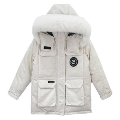 加厚工装羽绒棉服外套