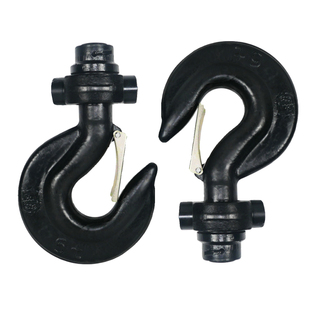 起重机行车天车电动葫芦吊钩头挂钩下钩钩头带钩铃QD3/5/10/16T吨