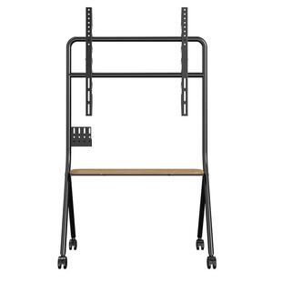 CABTE电视移动支架简约落地带轮推车艺术架适用大尺寸40-90英寸