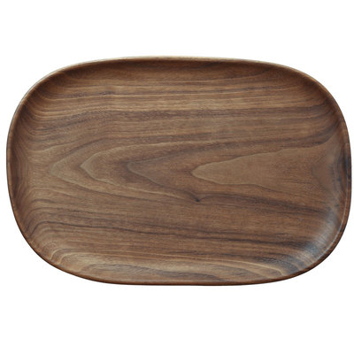 黑胡桃木茶盘托盘果盘个性定制