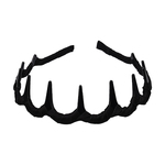 黑色波浪发箍女新款高颅顶洗脸专用头箍秋冬发饰碎发发卡防滑神器