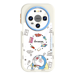 多啦A梦适用华为mate80手机壳透明mate80promax硅胶2025新款70Pro保护壳+全包十防摔60外壳50系列40标准版air