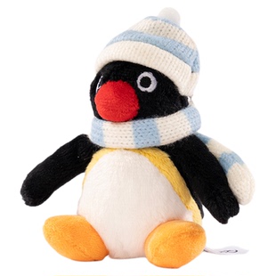 KKV新品Pingu场景系列毛绒挂件组合周边企鹅公仔玩偶娃包生日礼物
