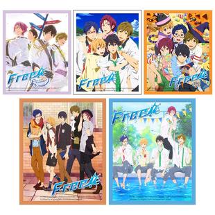 星河动漫 free男子游泳部正版周边色纸纸质立牌七濑遥松冈凛摆件