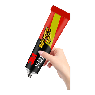 3M封边条专用胶高粘度强力粘接柜子边条木材家具免钉胶修补桌子椅子踢脚线实木地板开裂修复木工胶水