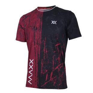 MAXX玛速正品速干羽毛球T恤新品半袖男士羽毛球训练服大赛服女款