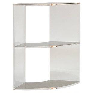 爱屿筑家 轻奢不锈钢杯架水杯收纳香水化妆品整理桌面多层置物架