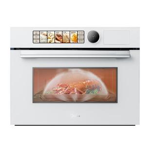 美的白月光G6微蒸烤一体机55L嵌入式电蒸烤箱微波炉