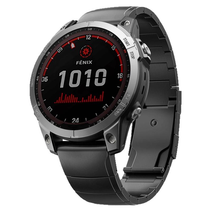 适用佳明Garmin Fenix8手表表带77xpro全钛金属6x/6xpro专用Forerunner935/945/955/965安夺 Enduro 3配件