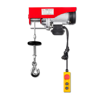 沪工微型电动葫芦220V家用小型吊机1/0.5吨卷扬提升机升降起重机