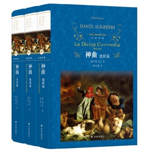 神曲 但丁著 套装三册 近代现代外国文学世界名著经典读物 青少年小学生初高中课外读物阅读经典译林鱻