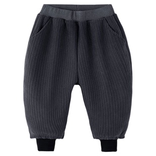 【懿琪宝贝】男童加绒裤子冬季保暖长裤男童加厚冬装宝宝儿童童装