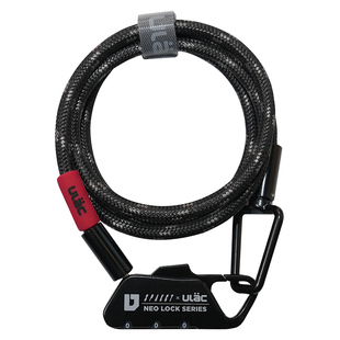 思帕客&ULAC联名自行车密码锁1.2米加粗钢缆公路山地车防盗头盔锁