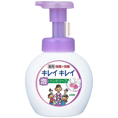 lion日本狮王杀菌全家进口洗手液