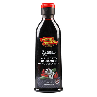 莫奈瑞浓稠黑醋汁250ml浓缩黑醋酱巴萨米克醋balsamico意大利进口