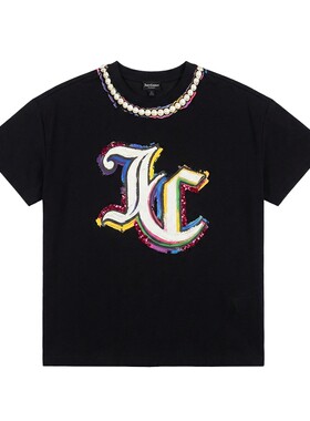 JuicyCouture橘滋字母印花T恤