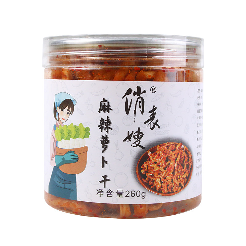 永川特产俏表嫂麻辣萝卜干