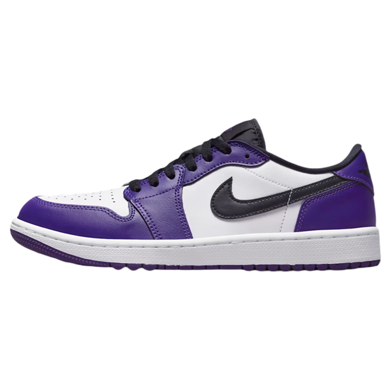 AirJordan1紫白低帮复古篮球鞋