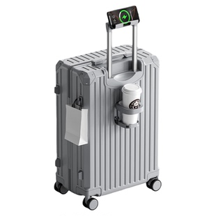 旅大侠高颜值行李箱子母箱女多功能万向轮拉杆箱登机密码旅行箱男