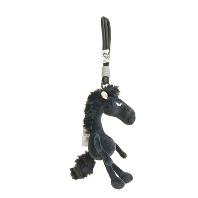 鼻涕熊正版丑萌小马公仔包包挂饰