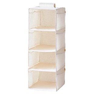棉麻衣柜收纳挂袋悬挂式分层神器宿舍内衣内裤袜子衣服包包整理袋