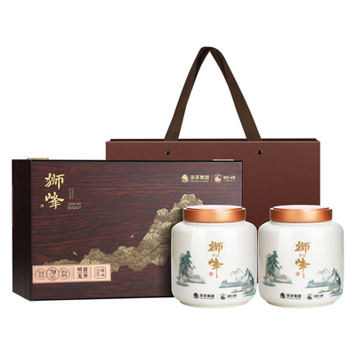 2025新茶狮峰牌龙井茶头采礼盒