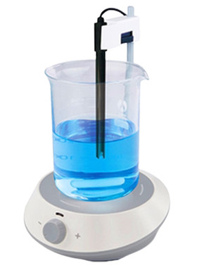 实验室超薄磁力搅拌器FlatSpin 3.5寸盘面 经济款磁力搅拌器 国标,100V-220V/50Hz/60Hz EcoStir灰色便携式