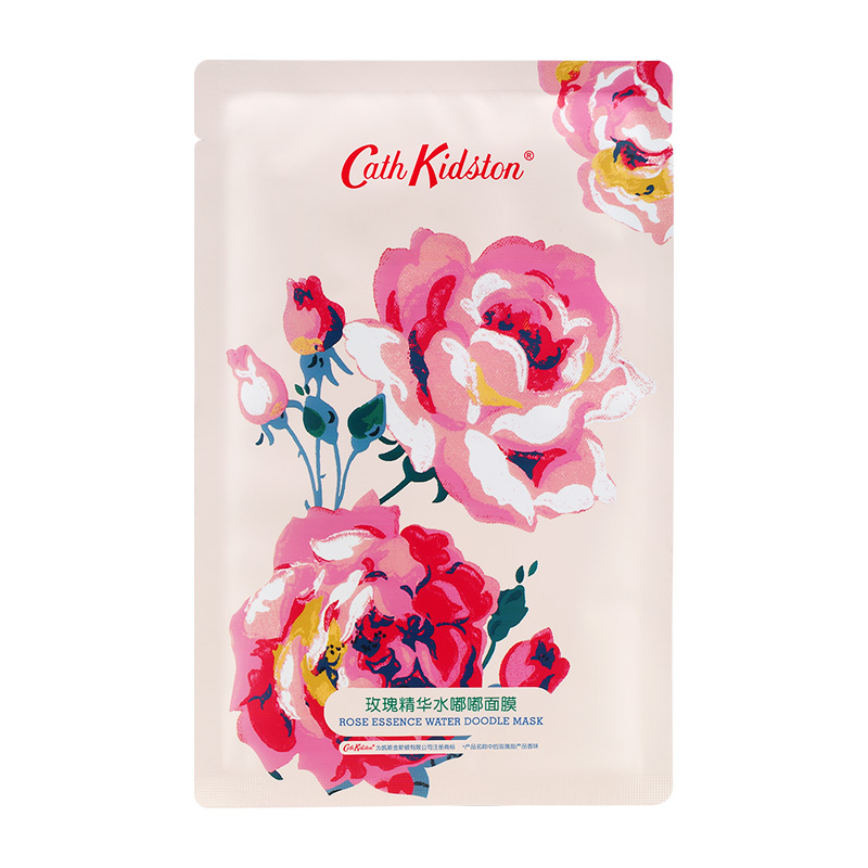 【U先体验】Cath Kidston玫瑰精华水嘟嘟面膜1片