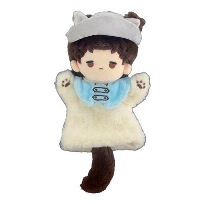 毛绒手偶园丁木偶盲女约瑟夫